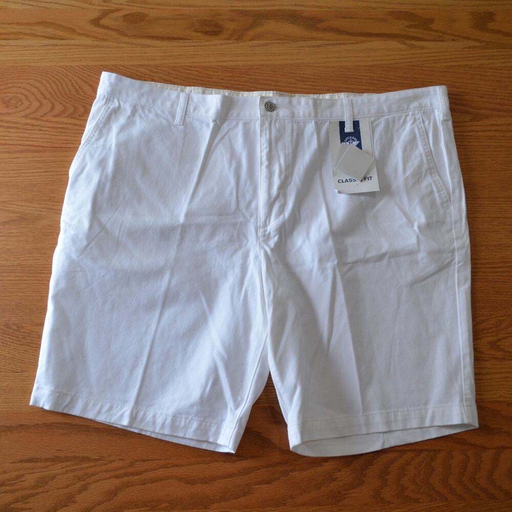 Dockers Perfect Short Classic Fit Shorts White Size 44